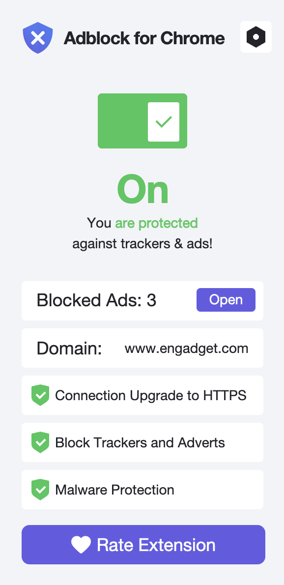 AdBlock Screenshot